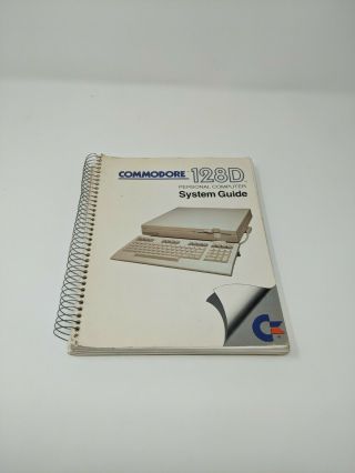 Commodore 128d Personal Computer System Guide
