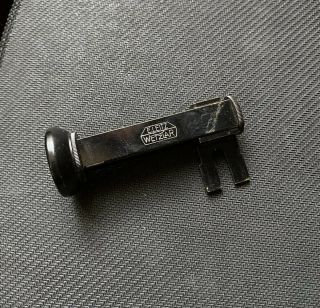 Rare E Leitz Wetzlar Right - Angle Finder Attachment Black Early Vintage Leica