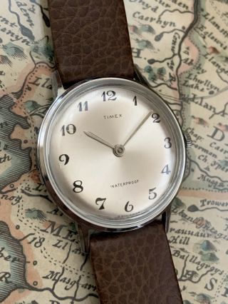 Vintage 1968 Timex Marlin Men’s Mechanical Watch,  Great