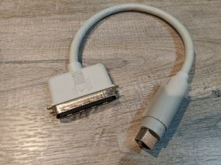 Apple Scsi To Hdi Printer Cable Official Oem 590 - 0717 Good Cond