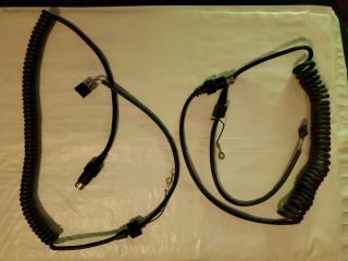 Vintage Ibm 5 - Pin Din Cable,  Clicky Keyboard Compatible,  Set Of 2