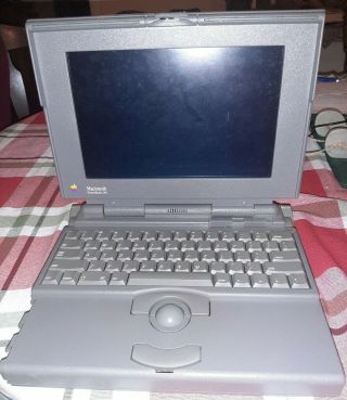 Vintage Apple Macintosh Powerbook Laptop 140 M5416 -