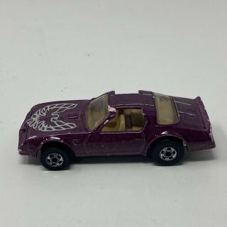 Hot Wheels 1977 Hot Bird Trans Am Purple Vintage Rare Pontiac Firebird