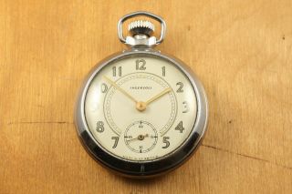 Vintage Ingersoll Pocket Watch - Made In Great Britain