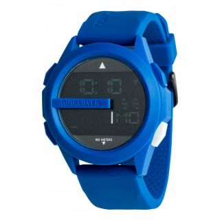 Quiksilver Mens Drone Digital Silicone Surf Watch - Eqywd03003 Blue