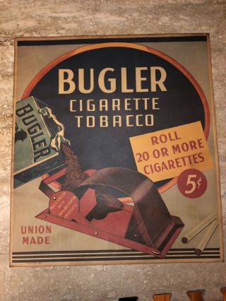Vintage Bugler Tobacco Advertisement