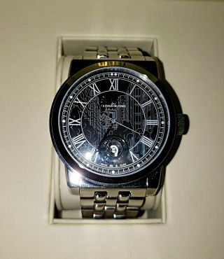 Gevril Men ' s 2620B Washington Automatic Stainless Steel Wristwatch 2