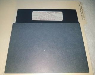 1980 C/80 2.  0 Compiler And Runtime Library Cp/m 8 " Floppy Disk Walter Bilofsky