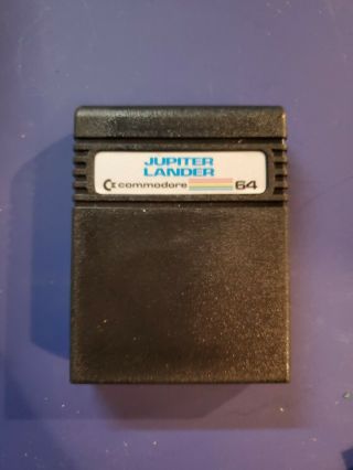 Jupiter Lander Commodore 64 C64 Game Cartridge Only