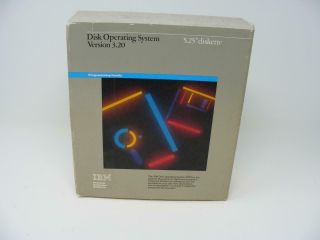 Ibm Disk Operation System Dos Version 3.  20 5.  25 " Floppy Diskette