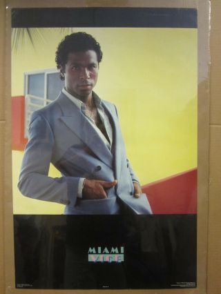 Phillip Miami Vice Vintage 1984 Poster 4586