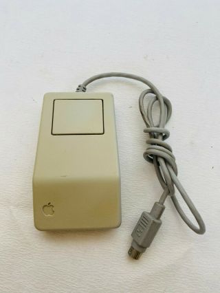 Vintage Apple G5431 Desktop Bus Mouse One Button
