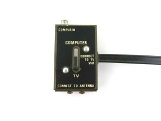 Vintage Atari 2600 Antenna Switch Box Rf Adapter Game Tv Adapter