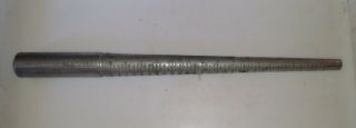 Vintage Gfc Solid Grooved Aluminum Ring Stick Sizer Mandrel 1 - 15 Us Sizes
