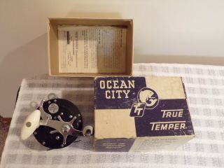 Ocean City Light Tackle Game Fish Reel 3/0 No.  603 True Temper W/ Box