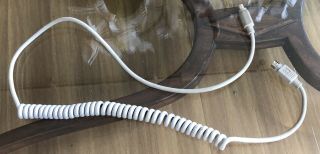 Apple Adb Coiled Vintage Keyboard Cable Wire
