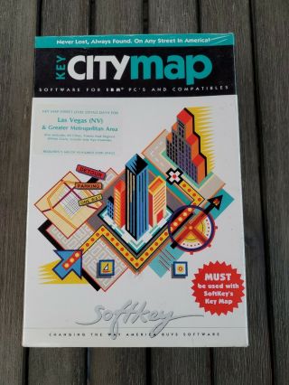 Key Citymaplas Vegas Software For Ibm Pc 