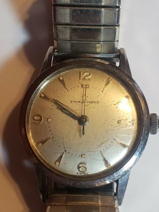 Vintage Eterna Matic Swiss Wrist Watch 32mm Running