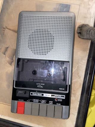 Radio Shack Computer Cassette Player Recorder Trs 80 Ccr 81 Battery