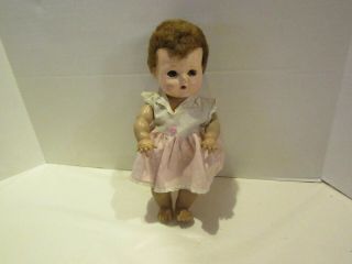 Vintage 11 Inch Tiny Tears Doll American Character Rubber Body Sleep Eyes