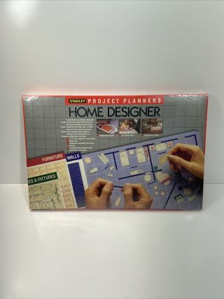 Stanley Project Planner Home Designer Kit 1988 Vintage Layout Remodel Planning.
