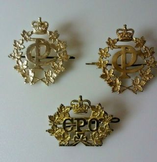 Vintage Canada Post Cpc Cap Badge Anodized,  Montreal C Lamond Mailman Carrier