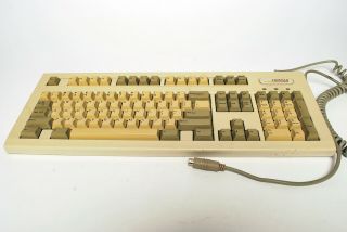 Vintage Compaq Mechanical Keyboard Enhanced Iii Ps/2 Connector