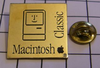 Macintosh Classic Apple Computer Macintosh Mac Vintage Pin Badge