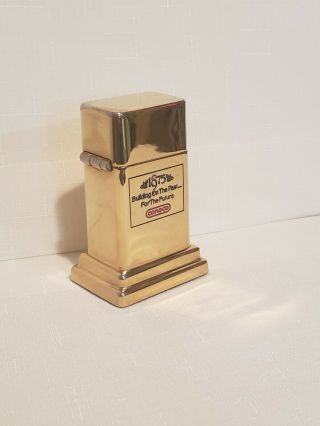 Conoco Oil Zippo Barcroft Lighter 1960s vtg cigarette Rare Advertisement award 2