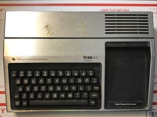 Vintage Texas Instruments Ti - 99/4a Computer Console
