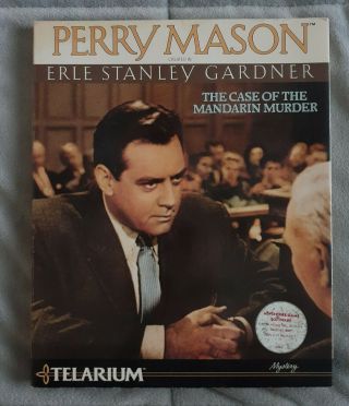 Perry Mason Vintage Apple Ii Computer Game