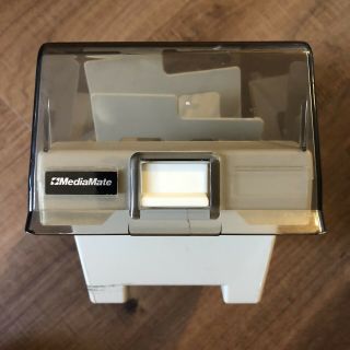 Vintage Media Mate 3.  5” Floppy Disk Storage Case Holder Diskette Tray Computer