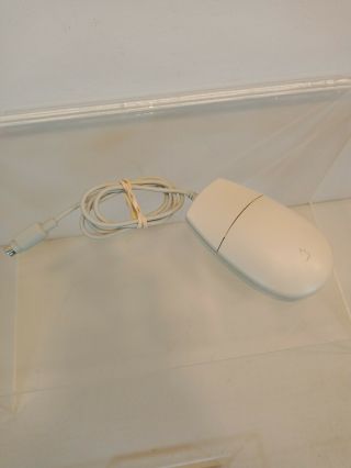 Apple Desktop Bus Mouse Ii Adb Beige Vintage For Macintosh Classic Se Iigs M2706