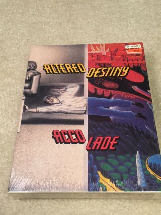 Altered Destiny By Accolade 3.  5 " Disks Big Box 1990 - Ibm