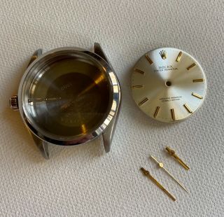 Rolex 1002 Oyster Perpetual Steel Case,  Dial,  & Hands