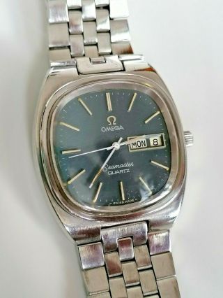 Vintage Omega Seamaster Cal.  1342 - Quartz - Wristwatch Men’s - 1980’s