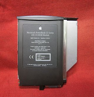 Apple PowerBook G3 Series 24X CD ROM Module For Lombard/Pismo Laptops. 2