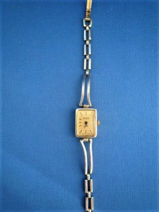 Vintage Damen - Armbanduhr Glashütte 17 Rubis Made In Ddr