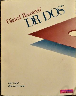 Digital Research Dr Dos 3.  4 On 5.  25 " Floppies