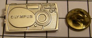 Olympus Camedia C - 1 Digital Camera Vintage Pin Badge