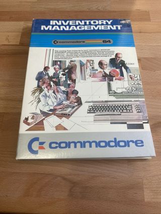 Inventory Management Software For Commodore 64 C64 (complete)