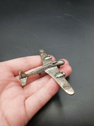 Vintage 1940s/World War Two Type/Style Spitfire Plan Brooch 3