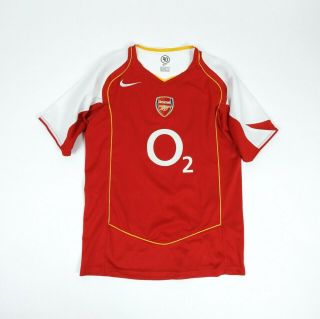 Nike Arsenal O2 Vintage Home Football Shirt Size Xl Womens