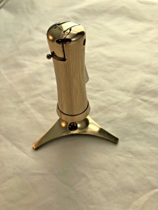 Vintage Art Deco Table Top Ronson Lighter W/ Stand Made In England Collectible