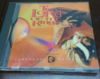 Vintage Video Game Lord Of The Rings By Interplay 1993 Ibm Pc Ms - Dos