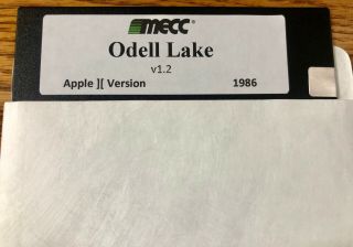 Odell Lake By Mecc / On All Apple Ii,  Iie,  Iic,  & Iigs Computers