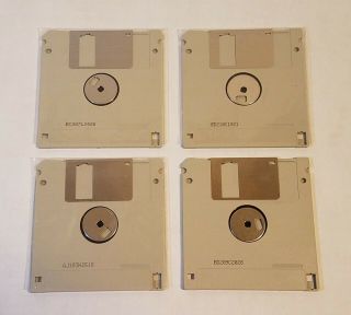 Vintage IBM PC DOS 6.  3 Software Operating System 1994 3.  5  (Disks 2 - 5) 2