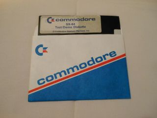 Commodore Sx - 64 Test/demo Floppy Disk