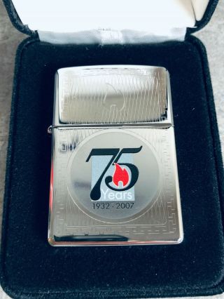 Zippo Zippo 2012 75th Anniversary Commemorative Lighter - Limited Edition - 500
