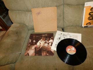 Vintage Led Zeppelin In Through The Out Door " E " Lp Album Vinyl Record Ss 16002